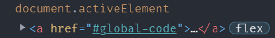 global code