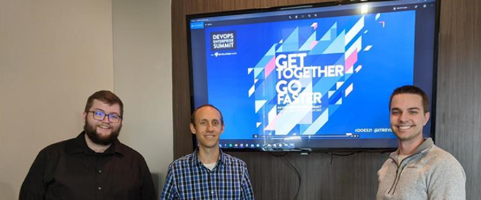 The team attending DevOps Summit Virtually