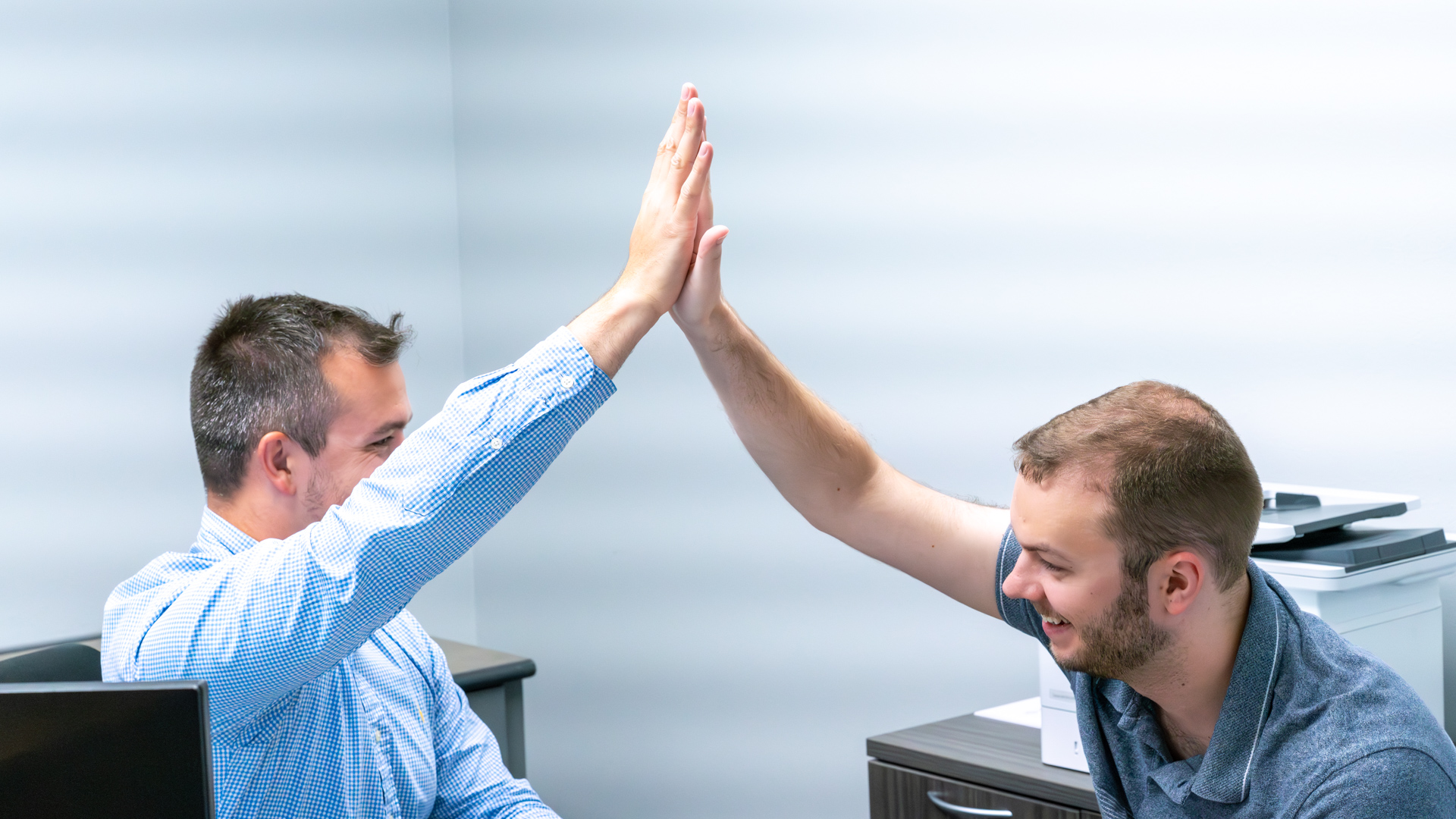 alright! high five!