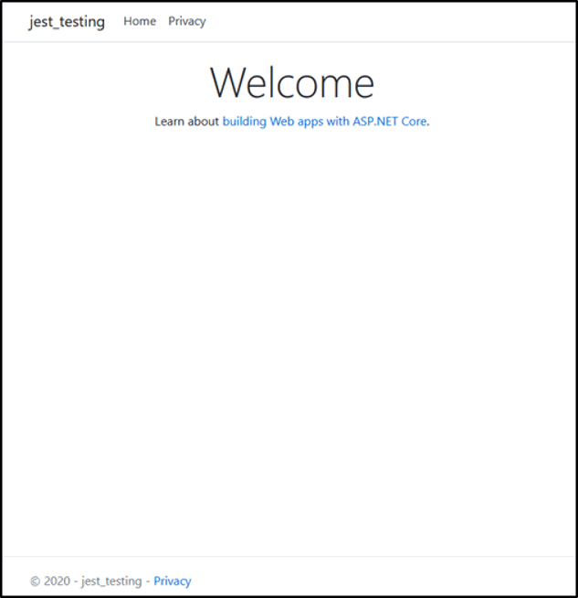 No security exceptions in our browser to run the project